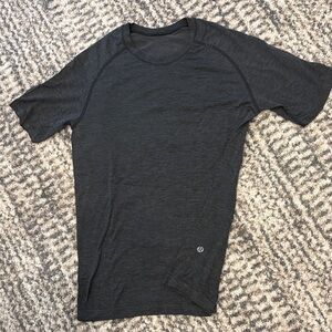 lululemon athletica Charcoal Short Sleeve Tee